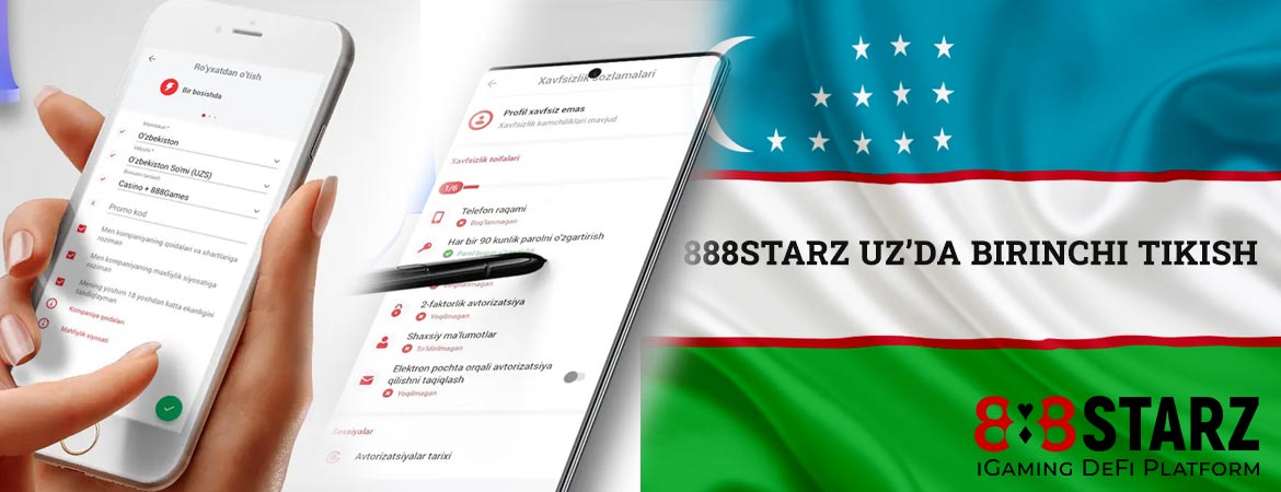 Avtorizatsiya - Verifikatsiya 888STARZ. 