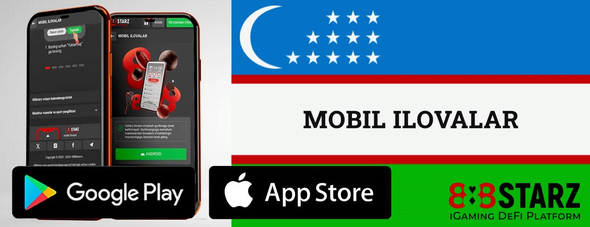 Mobil ilovalar 888STARZ UZ. 